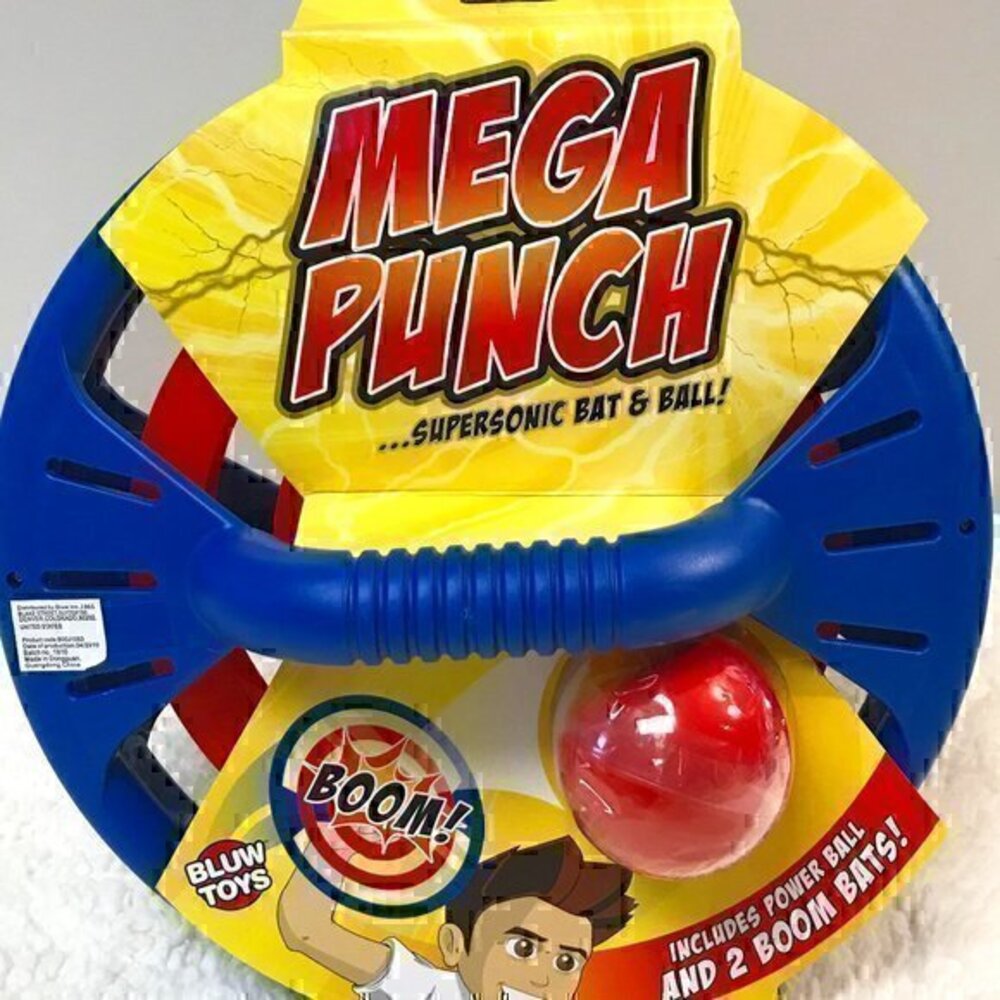Bluw Mega Punch Supersonic Bat & Ball Game
